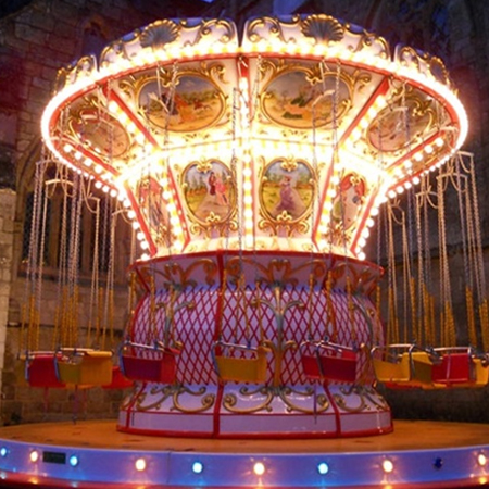 Carrousel à chaine de la Belle époque