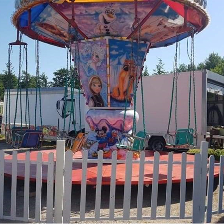 Carrousel à chaîne de Noël