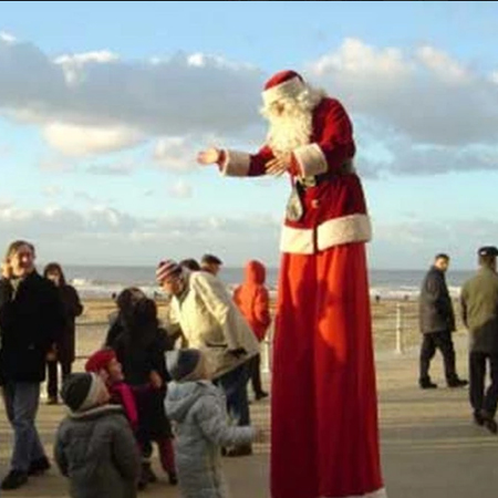 Echassier père Noël