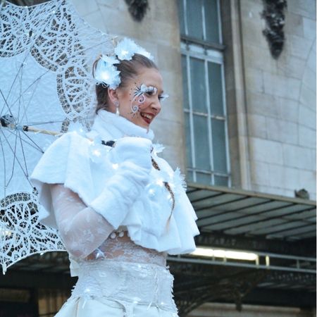 Échassiers Lumineux Dentelle