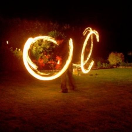 Jongleur et cracheur de feu