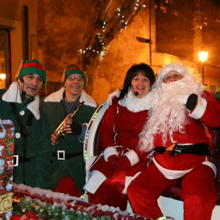 Le traineau musical du père Noël