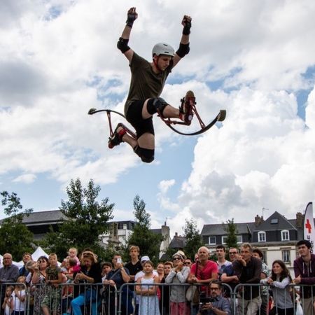 Les échassiers acrobatiques