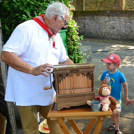 Orgue de barbarie lumineux