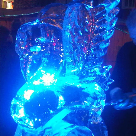 Sculptures sur glace