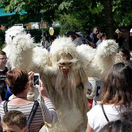 Le yeti et son dresseur